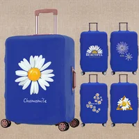 Luggage Cover Elasticity Dust-proof Travel Accessory Covers Apply To 18-32 Inch Suitcase Daisy Print Trolley Protective Case2023 1