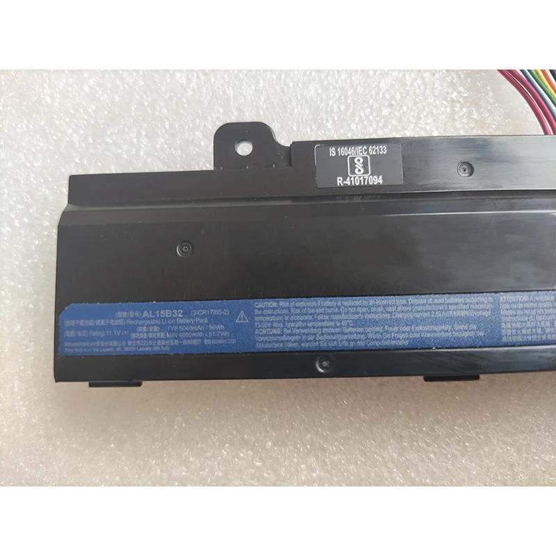 Bateria do Portátil para Acer Aspire Al15b32 V15 V5591g 52al 50hz 50ba 53qr 55uy 55yj 70gu 71k2 75gp 777p T5000 N15q12 73cf 75yc 75c9 - Imagem 5