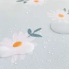 PVC Waterproof Table Cloth Oil Proof Wipeable Round Tablecloth Print Table Cover Desk Cloth for Kitchen Garden Dining  Wedding 4