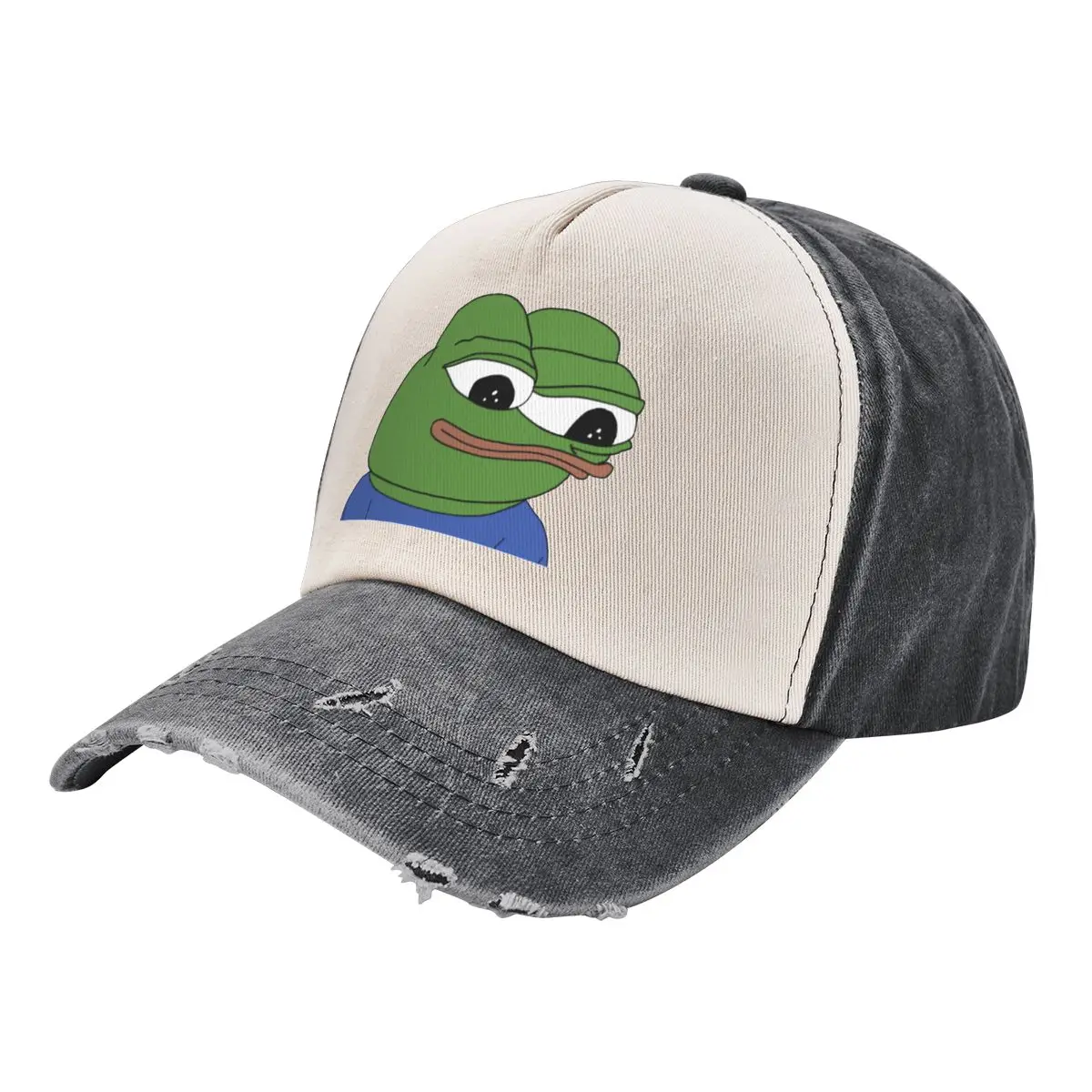 

Classic Pepe the frog helper Apu - Meme Baseball Cap Fluffy Hat Beach Bag Military Cap Man Baseball For Men Women's