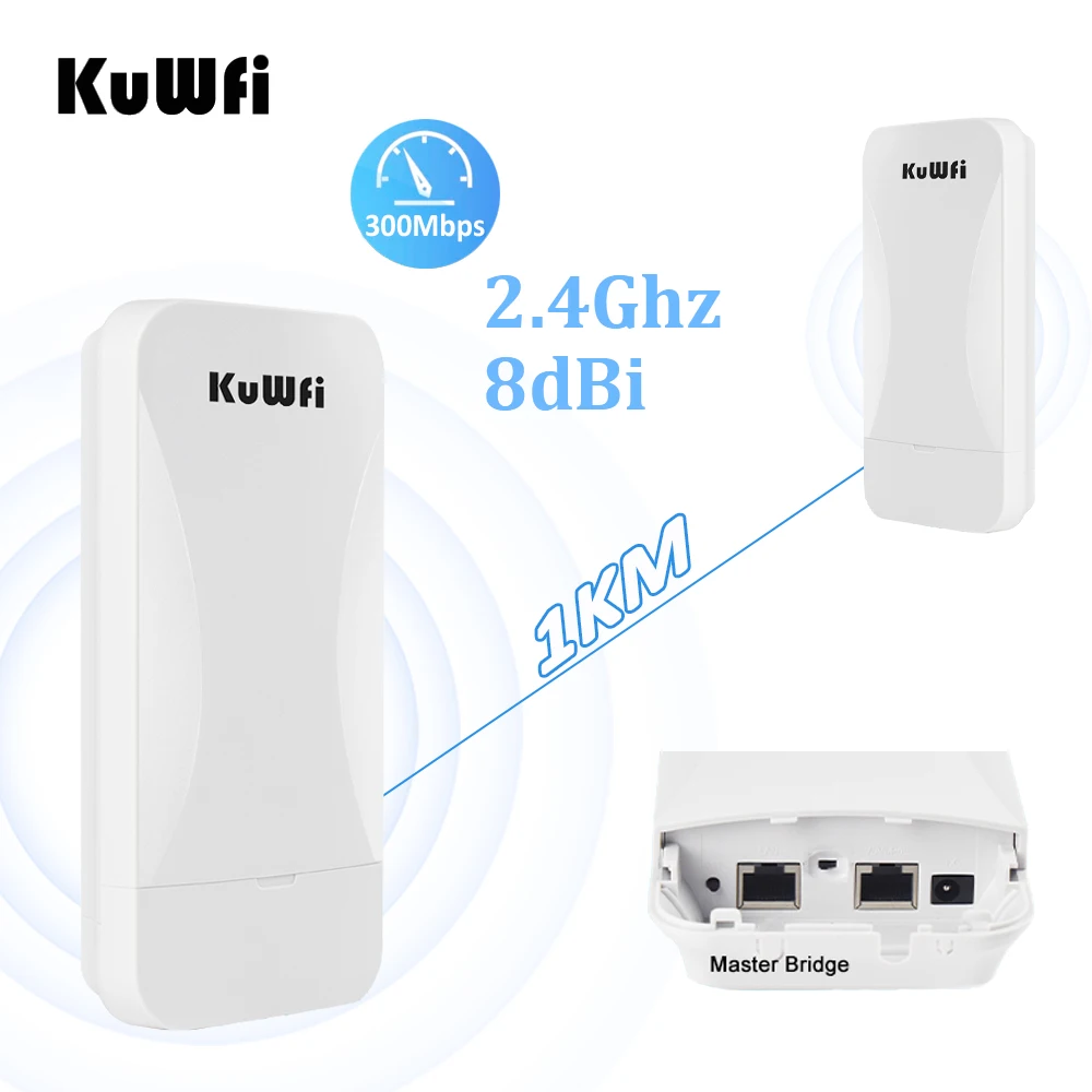 KuWFi 2-Pack 300Mbps WiFi Extender: Real-World Performance in Large ...