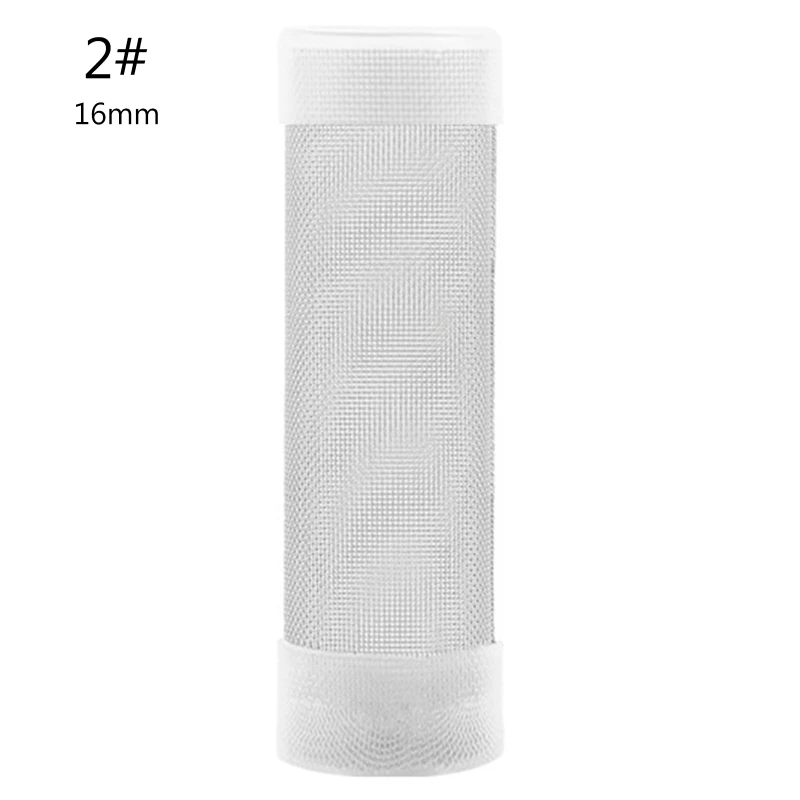 Filter Stainless Steel Water Inlet Protective Sleeve Anti-sucking Fish Filter Fish Tank Fine Net Cylinder Guards A0KF