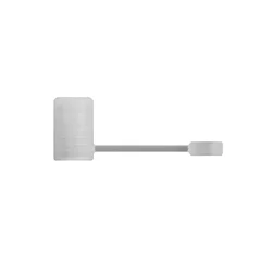 Silicone Splash-Proof Straw Cover and Dust Protector Cap (Transparent)