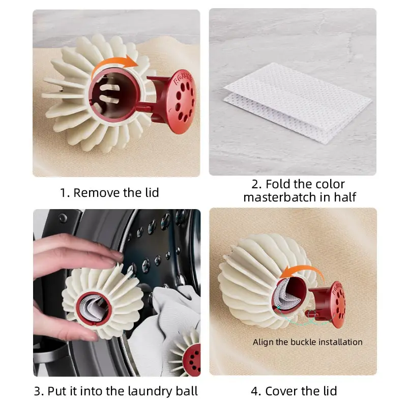 Silicone Anti Fading Laundry Balls Reusable Clothes Anti Color Mixing Washing Machine Cleaning Ball Decontamination Anti Winding