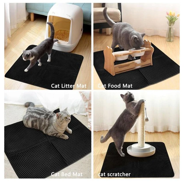 Good Cat Litter Mat Wide Application Keep Floor Clean Eco-friendly Pretty  Kitty Litter Box Silicone Trapping Mat - AliExpress