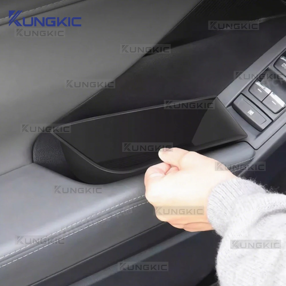 KUNGKIC 스바루 크로스트렉 2024 2025 ABS 수납함 LHD RHD 차량 측면 도어 정리함 케이스 박스 인테리어 액세서리