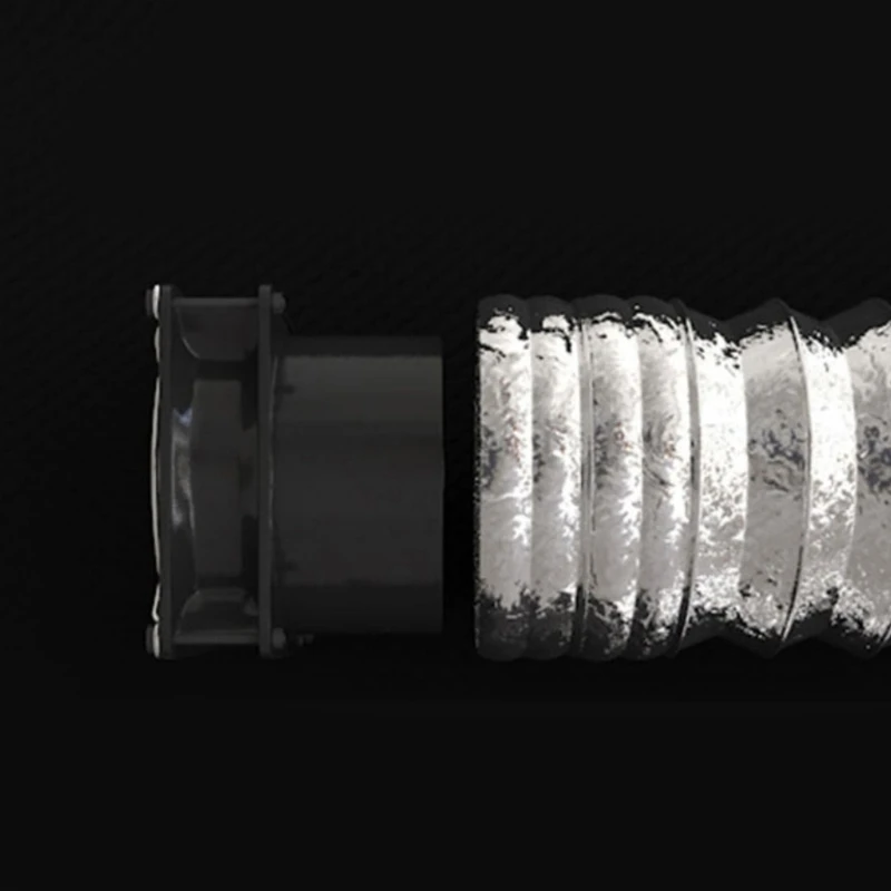 USB Powered Solder Smoke Absorber ESD Fume Extractor Fan Pipe Duct Exhuast Fan with 1/3/6M Pipe Tub Ventilation F19E