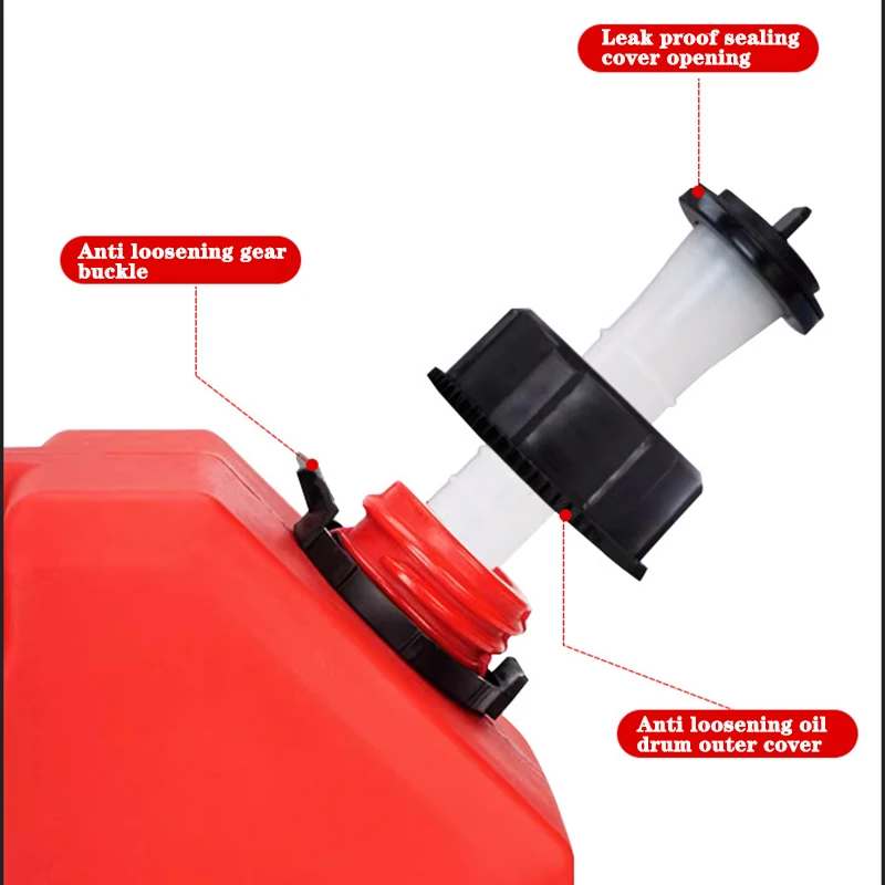 5L/11L/21L Plastic Oil Tank For Vehicles Fuel container Fuel Tank For Gasoline Motorcycle Off-road Vehicle Outdoor Oil