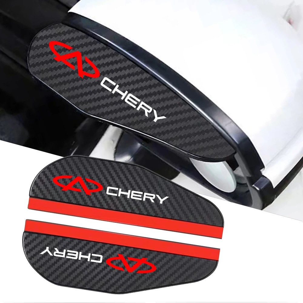 Rearview Mirror Rain Eyebrow rearview mirror rain eyebrow rearview mirror rain guard 2Pcs Carbon Fiber Car Rearview Mirror Eyebrow Rain Cover for Chery Tiggo 2 3 4 5 6 7 8 3X 5X Pro T11 5X Glx 7