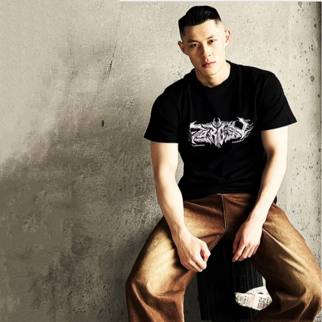 Punk Print T Shirt 6
