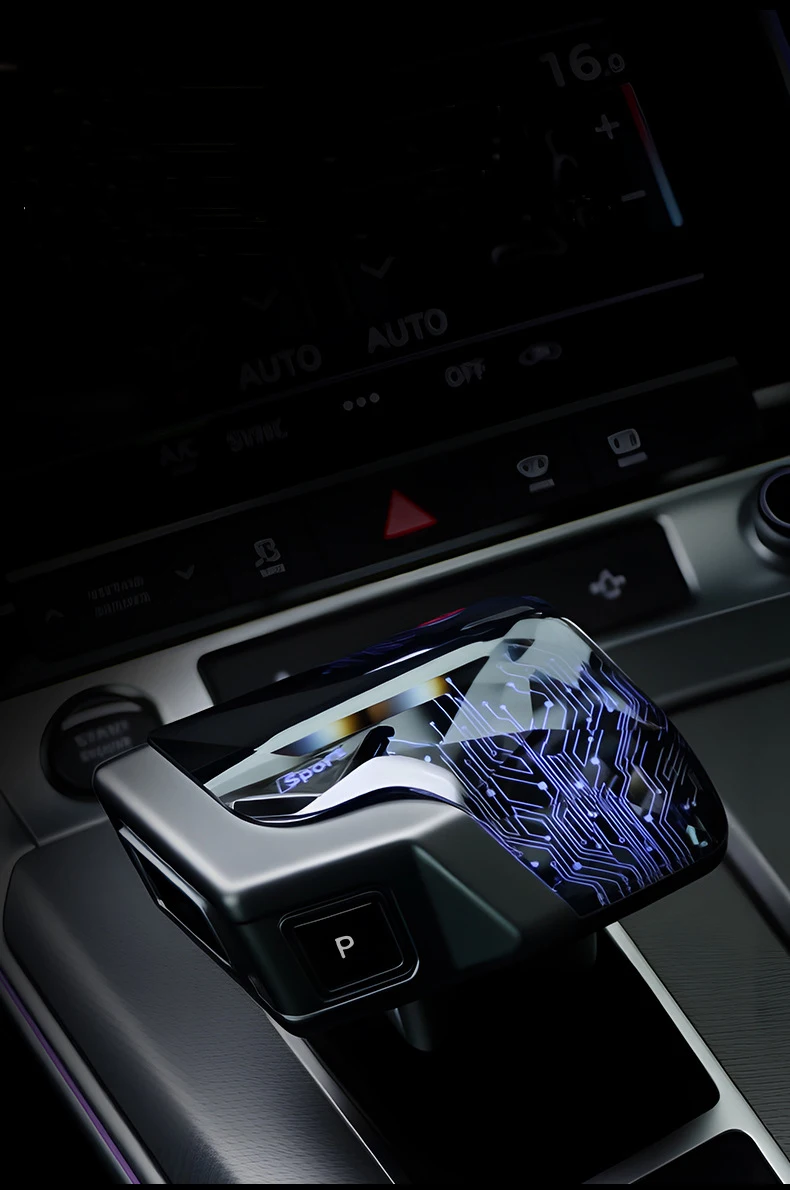 Crystal Shift Knob, LED 64 Color Suitable For Audi A4/A5/S4/S5/RS4/RS5/A6/A7/S6