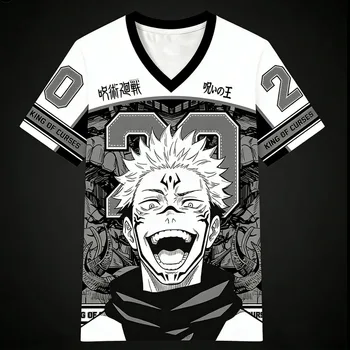 Latest Men's, Women's, and Children's Sportswear Anime Products Short Sleeve Shirts 1