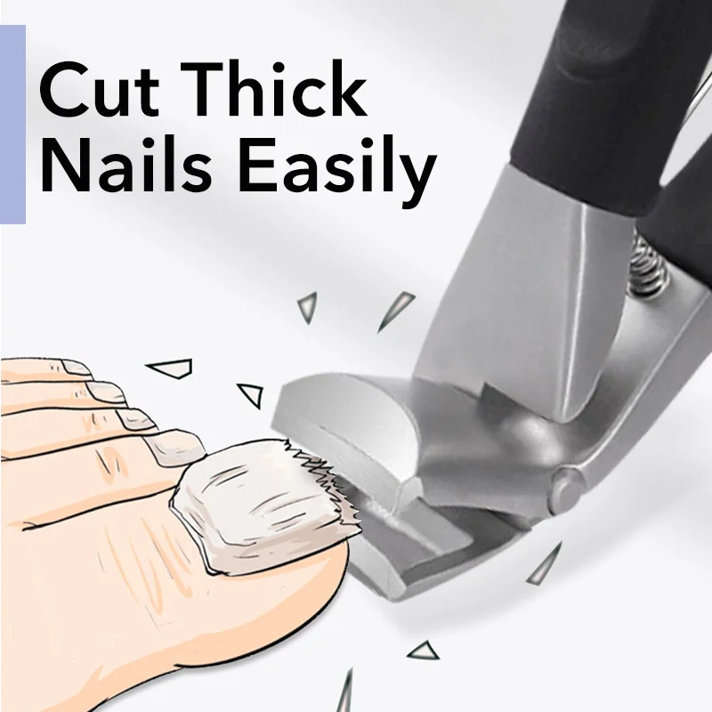 1Pcs Nail Clippers Toenail Cutters Pedicure Manicure Tools Anti-Splash Ingrown Paronychia Professional Correction Tool 4