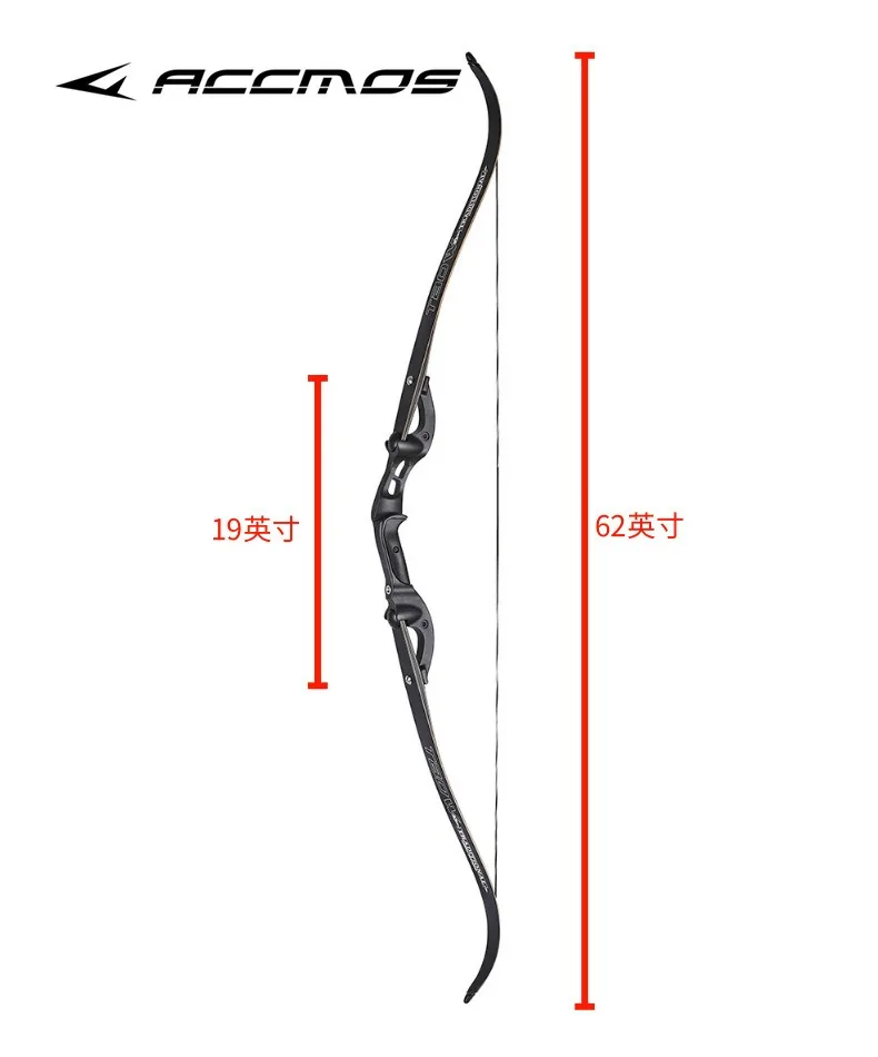 TBOW H3 Recurve bow set 19inch Bow Riser 25-60lbs Bow limbs 62inch right hand archery recurve bow set for archery outdoor hunting
