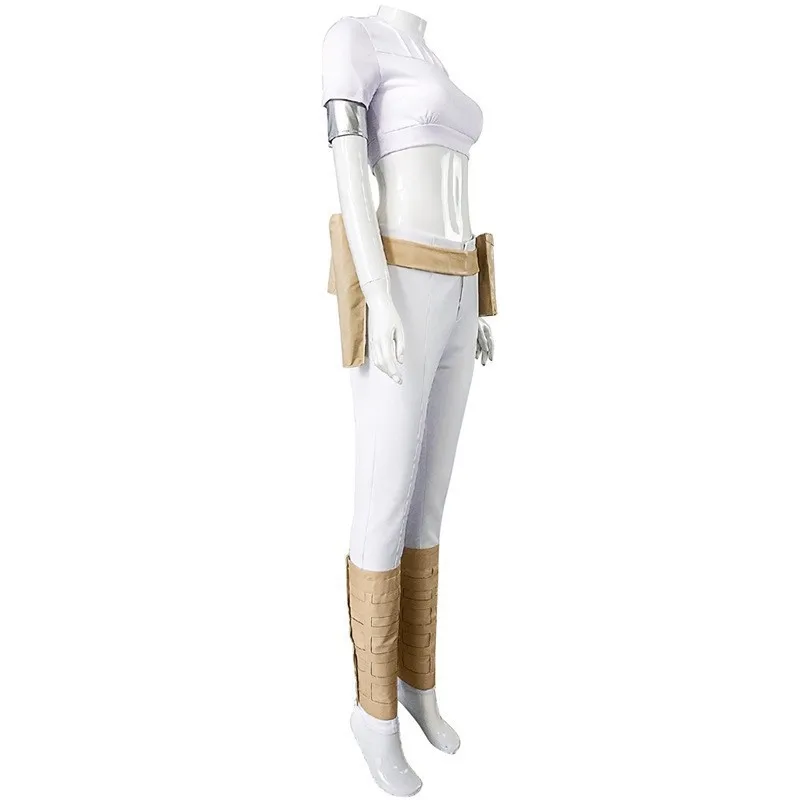 Star Wars Padmé Amidala Geonosis Battle Dress Cosplay Costume