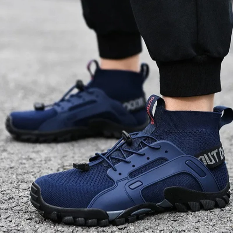 Unisex Hiking Wading Shoes Outdoor Climbing Cross-Country Fitness Shoes Anti-Slip Waterland Two-Purpose Fishing Trekking Shoes 6