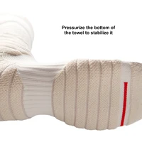 Chaussettes de sport pour hommes, chaussettes de basket-ball, semelle éponge, chaussettes de course athlétiques, antidérapantes, confortables, de Trekking, respirantes pour adolescents garçons 5