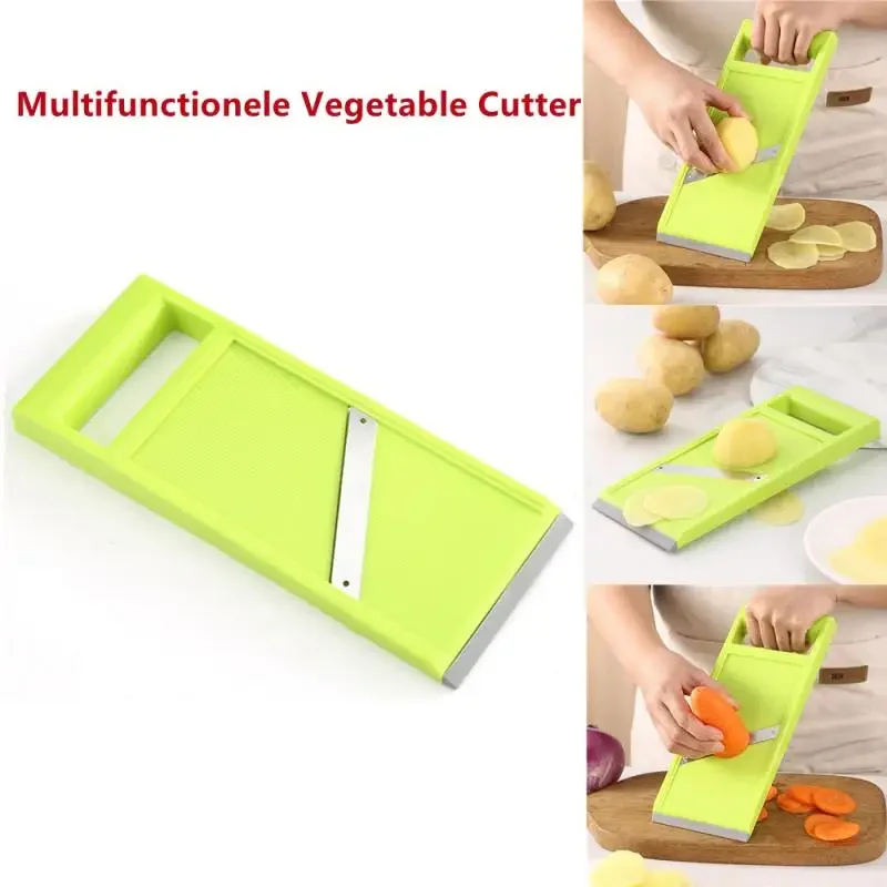 Vegetable Cutter Multifunctionele Vegetable Cutter With Steel Blade Mandoline Slicer Potato Peeler Carrot Cheese Grater Kitchen Accessories Tools