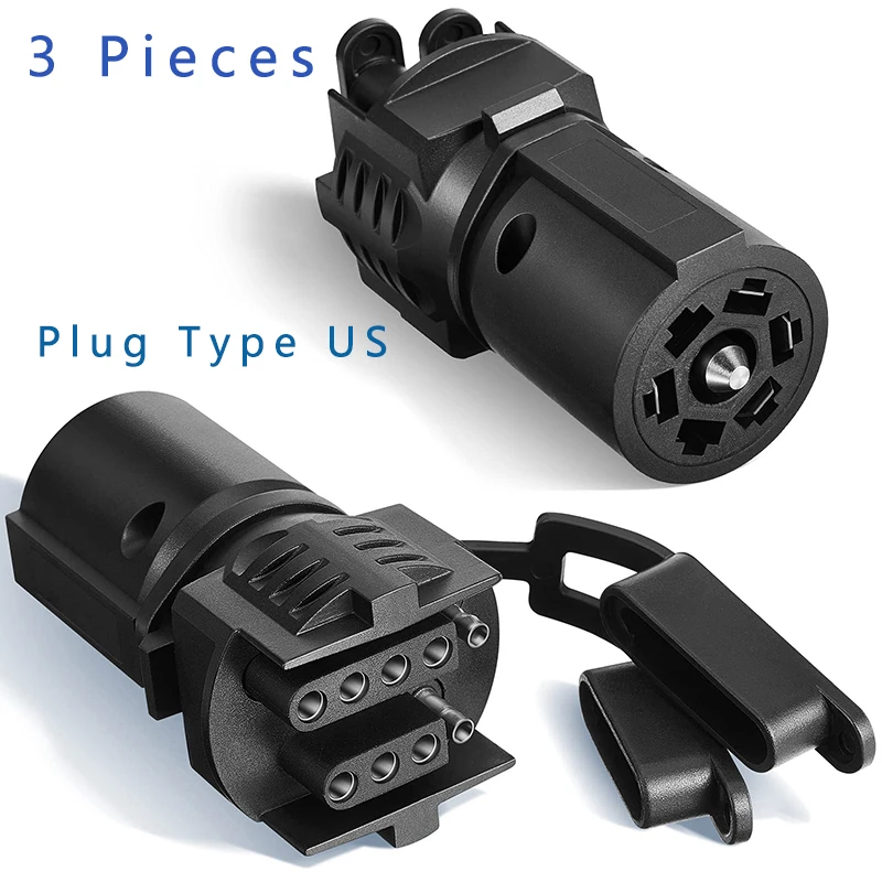 Adattatore Per Spina Rimorchio - Da 13 A 7 Pin - 12 V 50 A - Per Luci Dei Freni Luci Della Targa Indicatori Di Direzione Illuminazione Per La Sicurezza Stradale 87291076