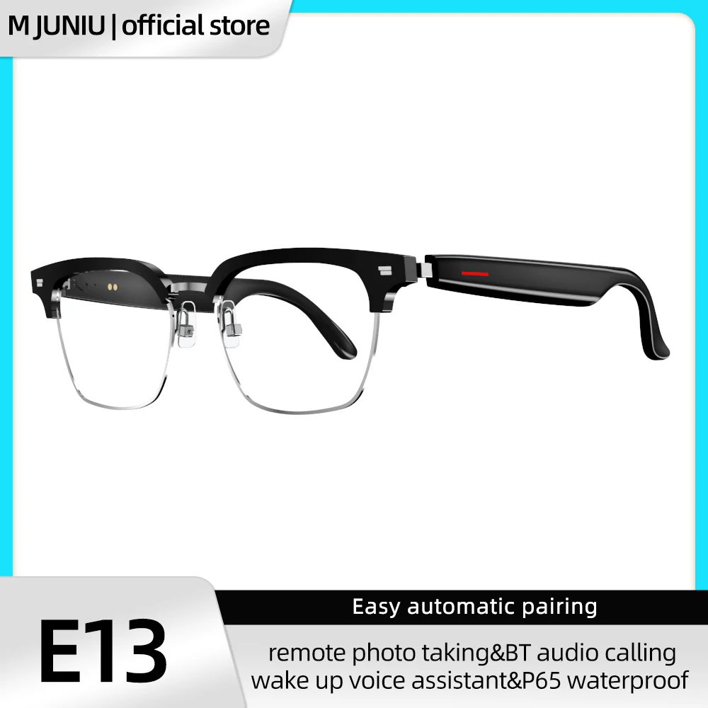 Lunettes intelligentes sans fil Bluetooth, appel audio, mains