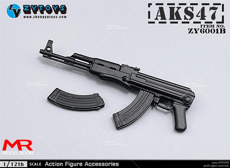 ZYTOYS ZY6001 ZY6002 ZY6003 ZY6008 1/12 Skala MP5 M4 AK47 P90 M1887 Soldat Gun Modell Szene Requisiten Fit 6'' Action Figur Körper – Detail 28