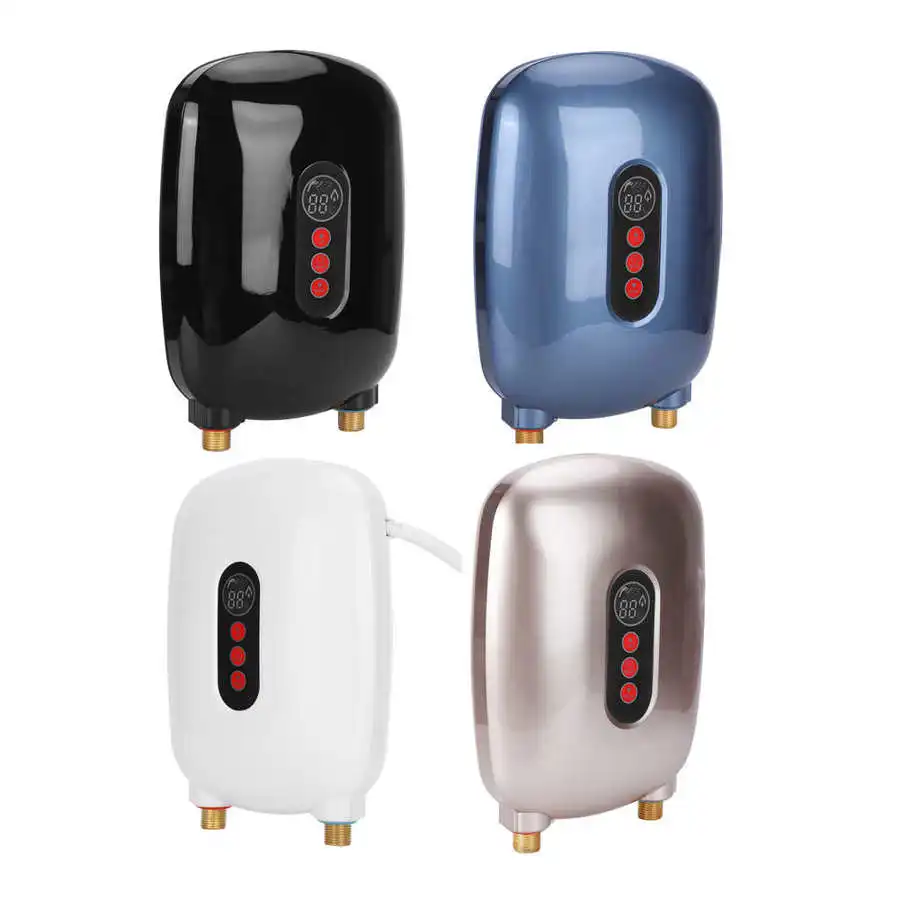 

Mini Hot Water Heater Electric Fixed Frequency Water Heating Appliance for Bathroom Shower Household Water Heater