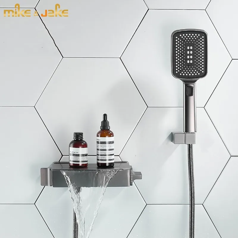 

Bathroom Shower faucet bathroom hot and cold waterfall bath faucet shower mixer shower water mixer tap bathroom shower tap