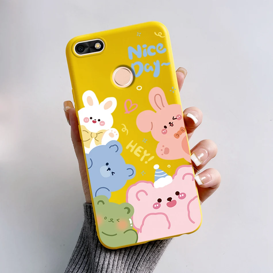 Cartoon Silicone Back Cover Case