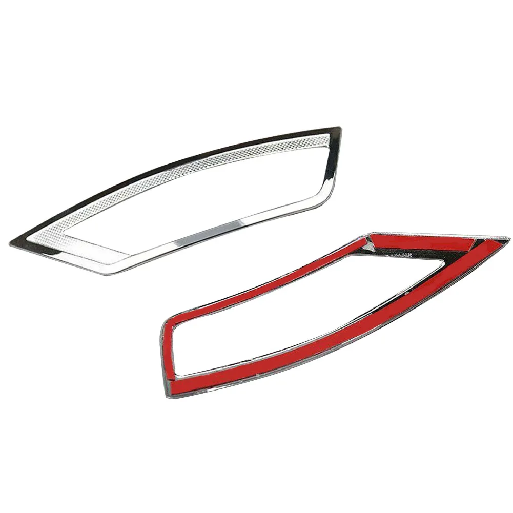 

2pcs Car Rear Fog Light Cover Trim For Ford Escape/Kuga 2013-2019 For Ford EcoSport 2013-2021 Chrome Rear Fog Lamp Cover