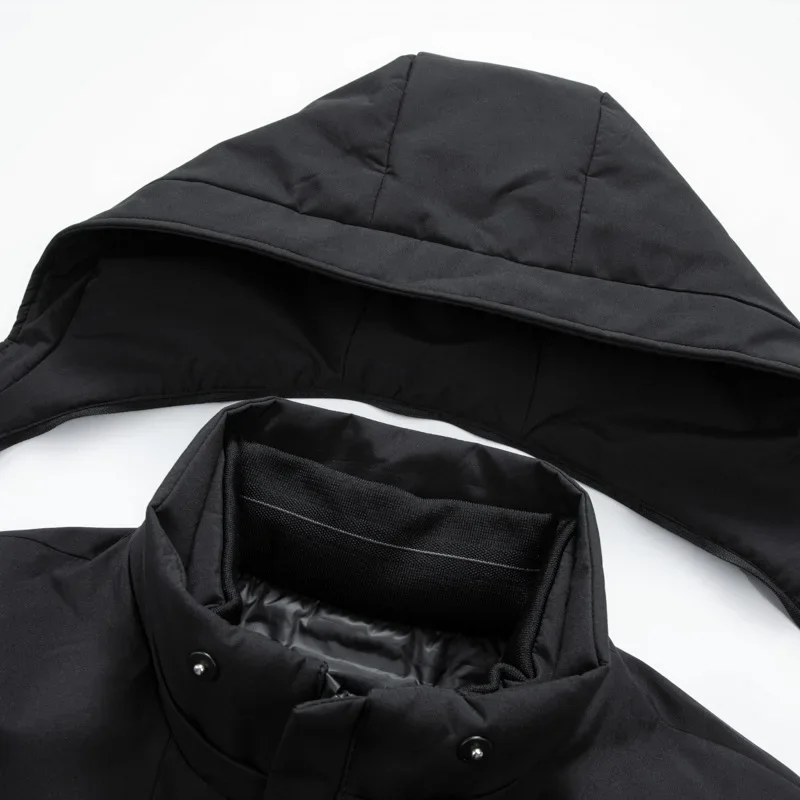 Men's Winter New Detachable Inner Tank Goose Down Coat Men's Middle Aged Business Warm Dad's Coat