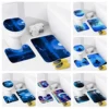Home bathroom floor mats Bath Foot mat Animal oil paint style modern bathroom accessorie rug Toilet mat Bathtub anti-slip carpet 1