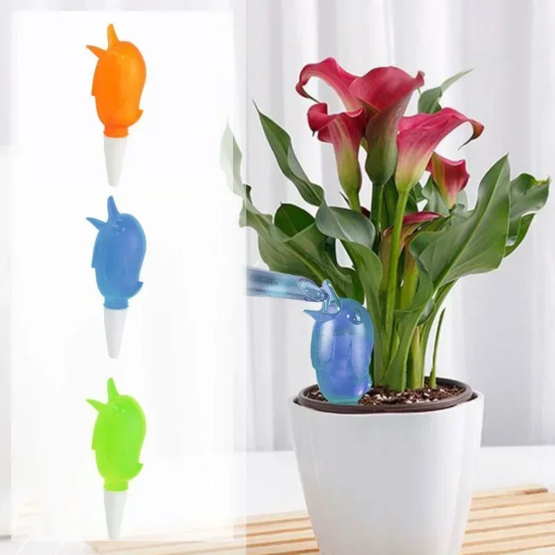 Garden Watering Tools Cute Bird Automatic Watering Device Lazy Self-Water Drip Irrigation Indoor Flower Plant Spike Dripper