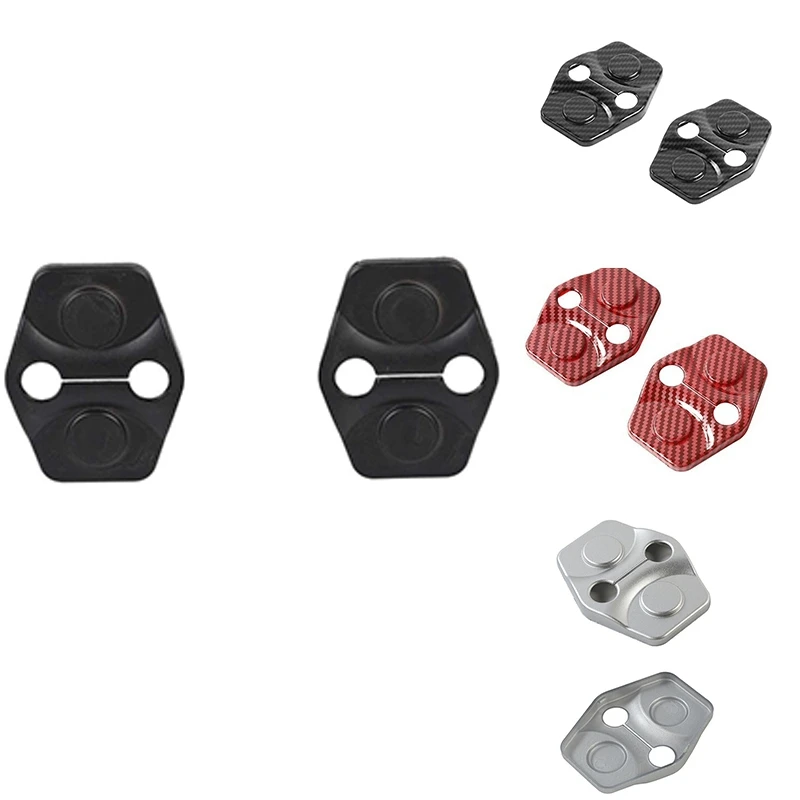 Per Challenger Door Lock Buckle Covers Protezione Trim Per Dodge Challenger 2012-2020