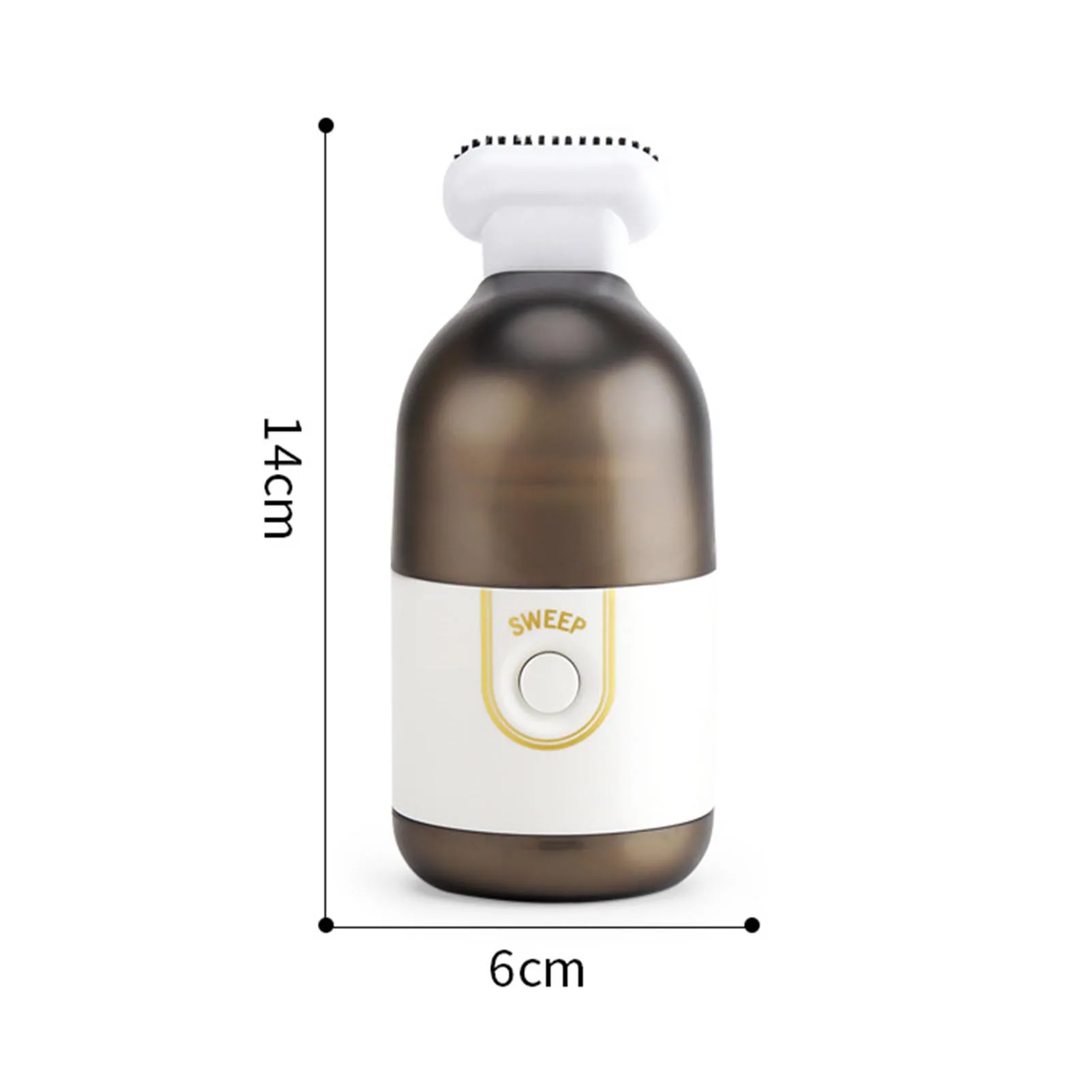 Mini Desktop Vacuum Cleaner Ultra-Lightweight 2200Pa Suction Power Handheld Vacuum for Laptop Piano Computer Car 4