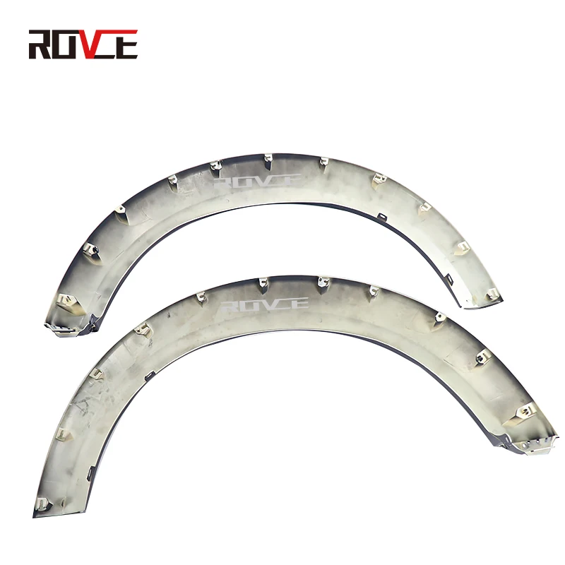 LEAVITR Fender Wheelアイブロウ4本。2014-2020年ジープグランドチェロキーフラッグシップバージョン&SRT 8 PPTプラスチックフェンダーホイールアイブロウホ : ApplianPar Rear Passenger Side Wheel Fender Flare and