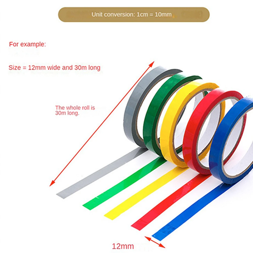 30x Thin Draping Tape 3mm Whiteboard Masking Tape Dress Tools 20meters 