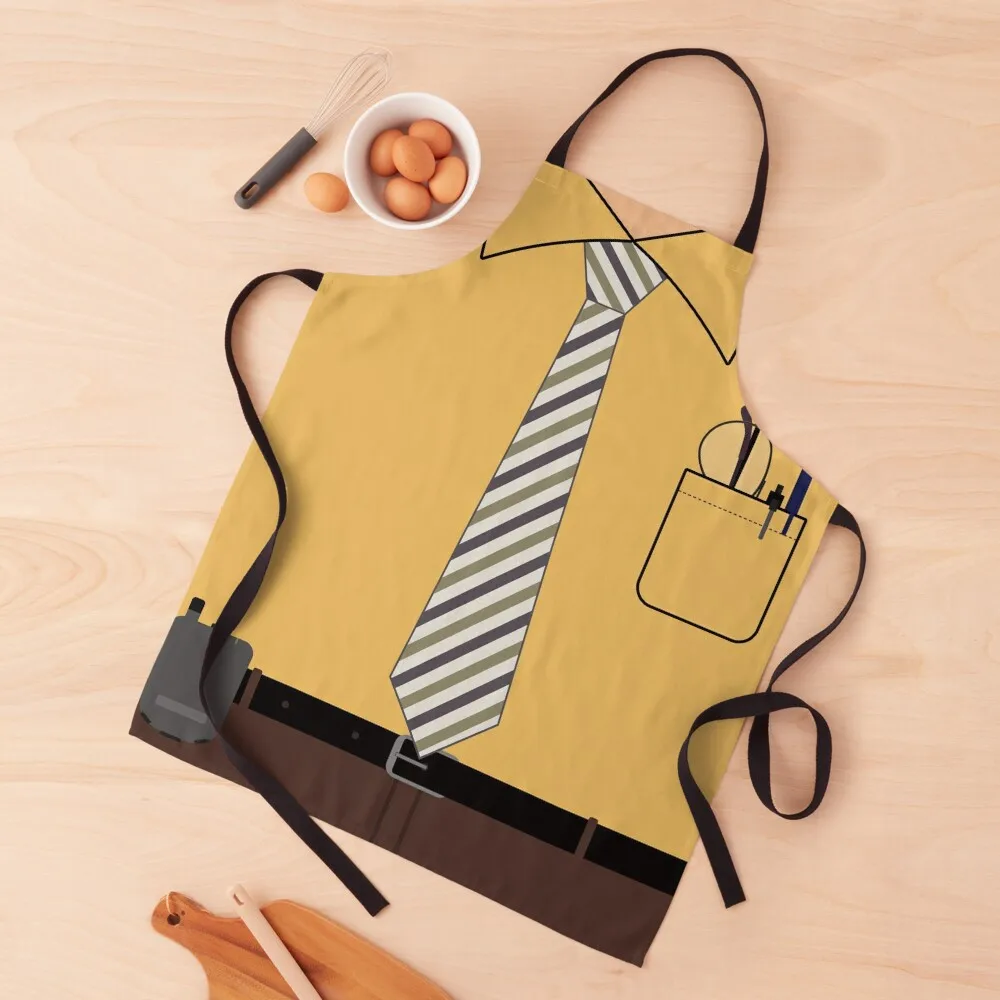 

Dwight Schrute Uniform Apron bib custom women's kitchen Apron