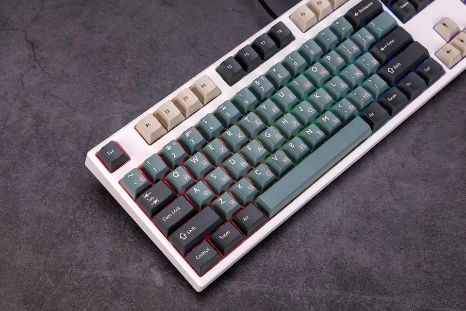 GMK-Silent Forest Theme Keyboard Cap, Conjunto completo,