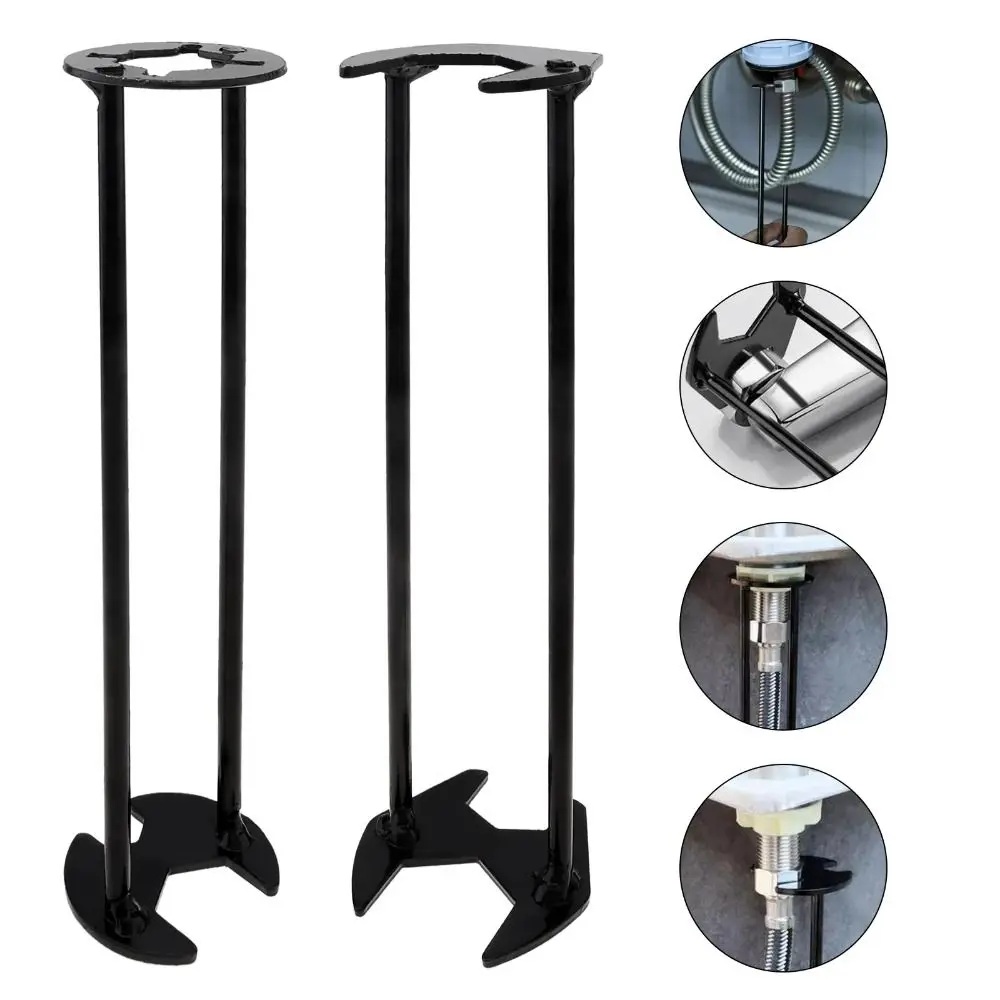 1Pcs Disassembly Maintenance Tool Sink Wrench Flume Faucet Key Four-claw Hexagon Pipe Repair Black Carbon Steel Plumbing Tool