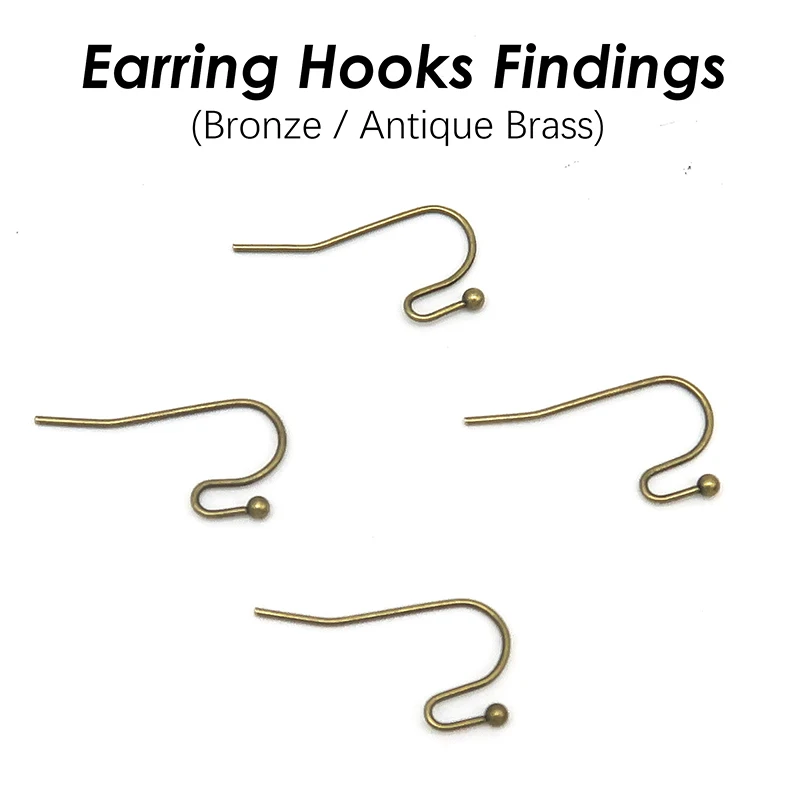 Gold Earring Hooks Bulk, Hypoallergenic French Fish Ear Wire for