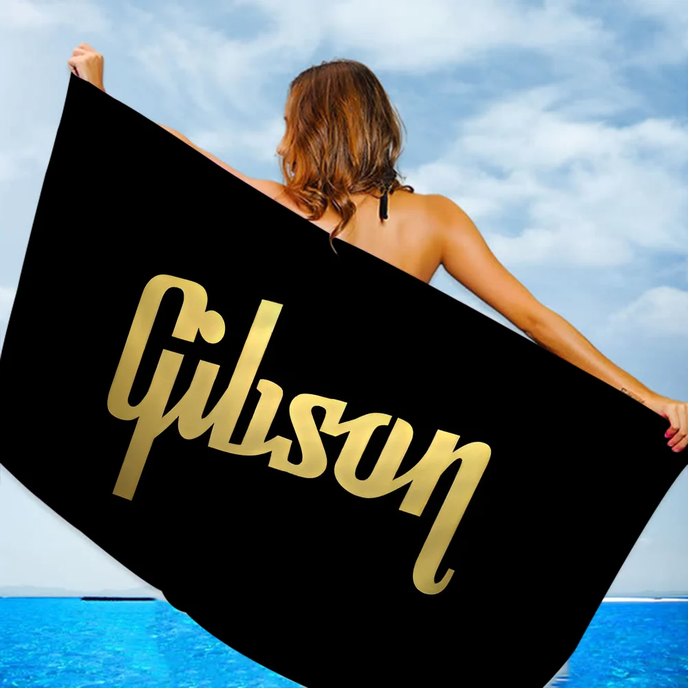 G-Gibson Music  Cartoon Beach Towel Cute Kawaii Room Decor Bath Girls Children Hand Towels For Bathroom Shower 5