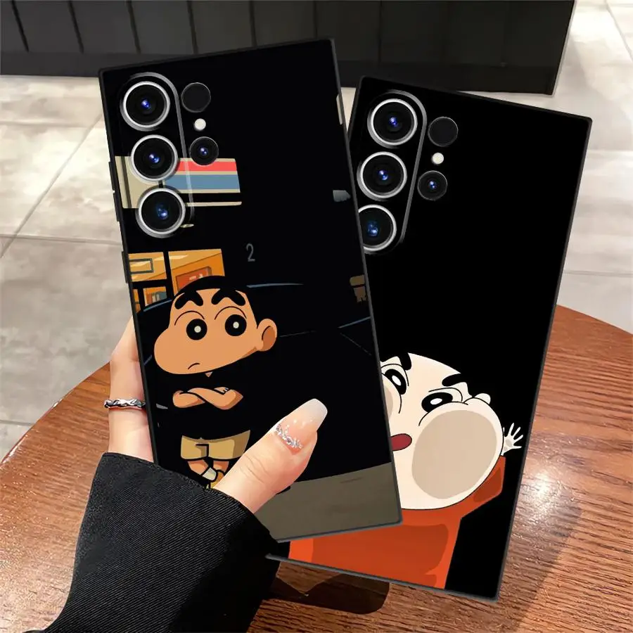 Phone Cover Case with Crayon Shin-Chan Design
