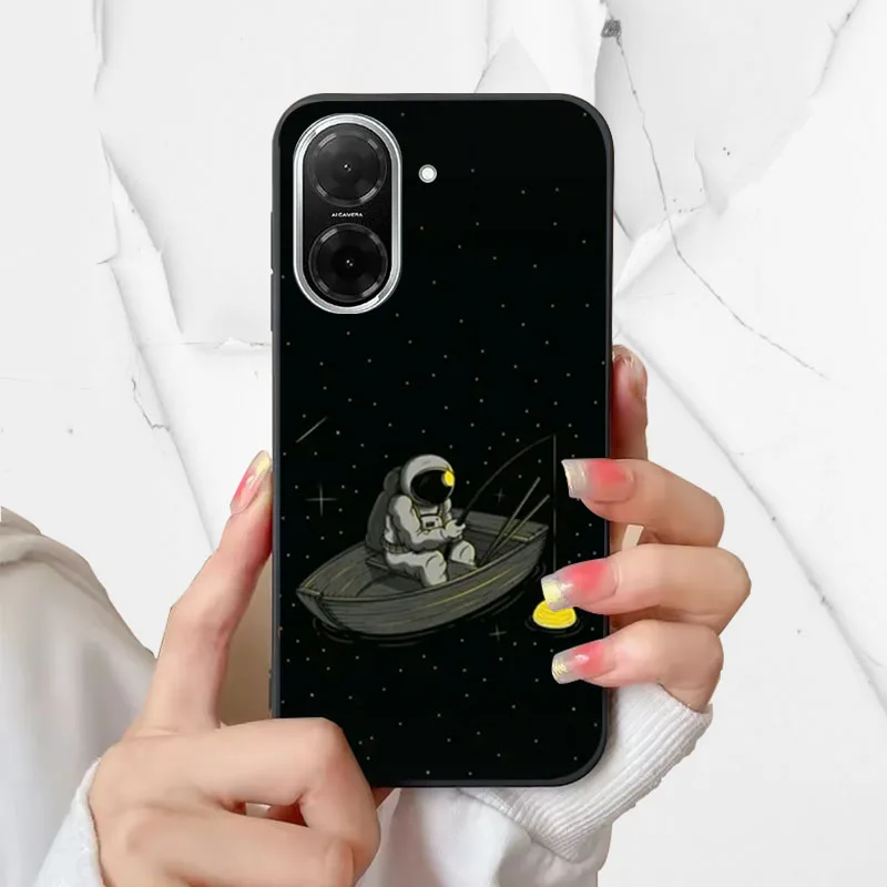 Cute Cartoon Soft TPU Silicone Bumper Back Cover Case, Shockproof Protective Shell