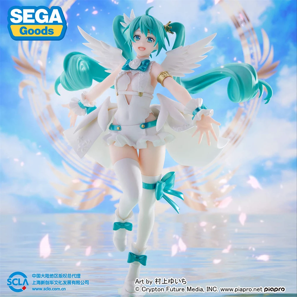 

Фигурка аниме Miku, фигурка 15-летнего юбилея, собранная манга, ПВХ модель куклы для взрослых и детей, подарок для мальчиков и девочек, 22 см