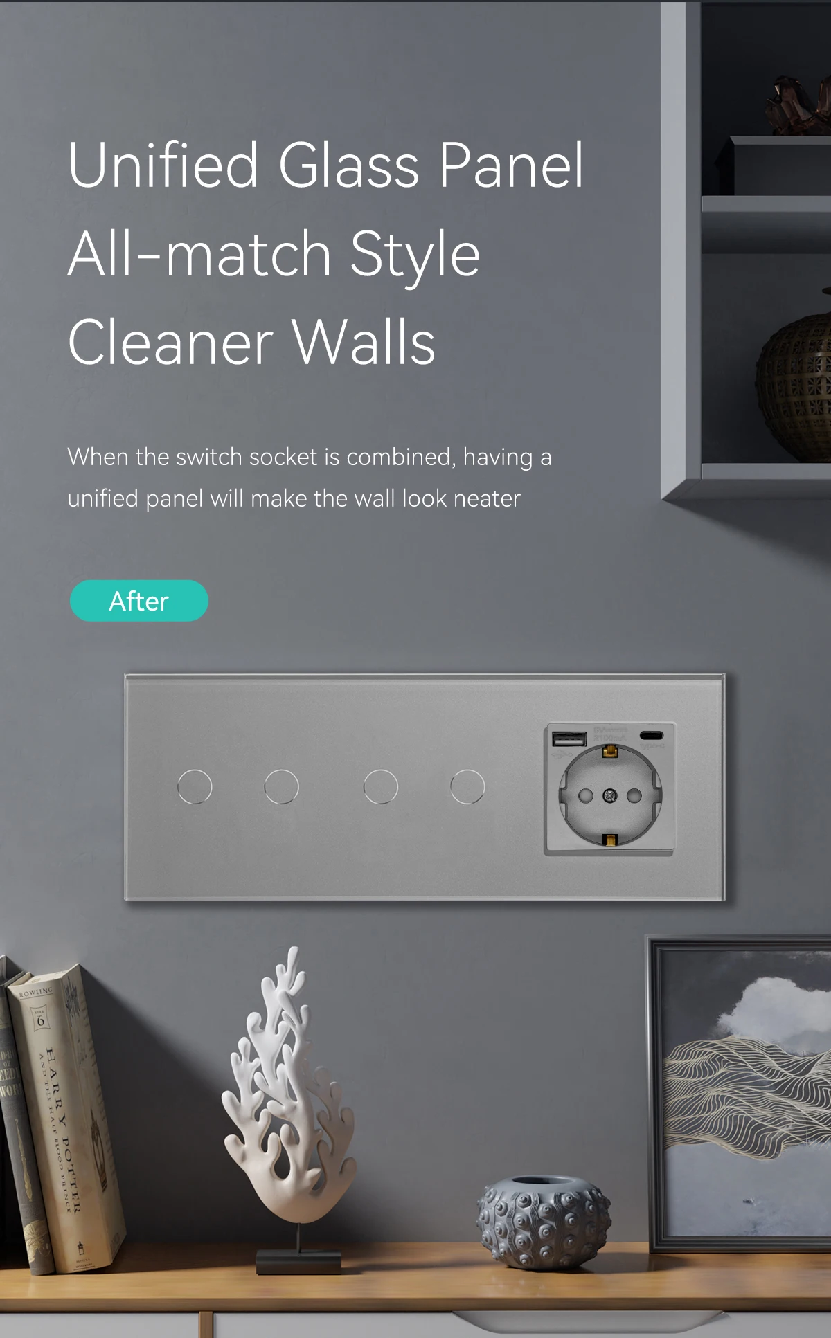 bseed padrão da ue interruptores de toque de parede duplo com usb ue tomada de parede preto branco dourado toque interruptores de luz