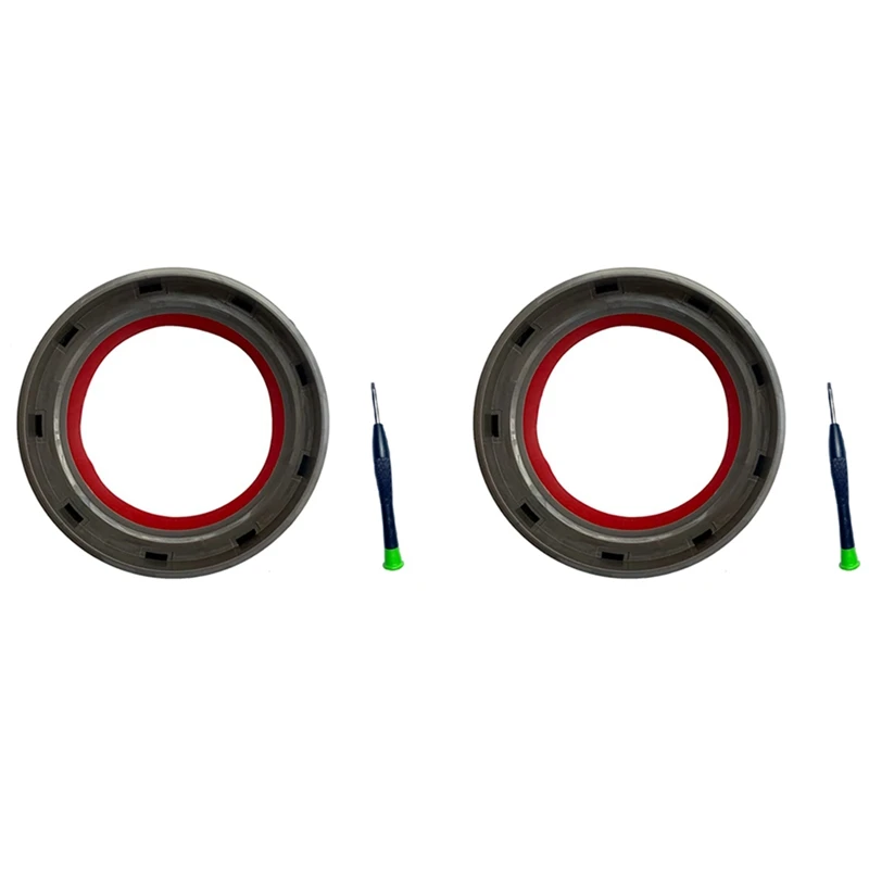 

Hot 2X Dust Bin Sealing Rings For Dy-Son V11/Sv14/Sv15 Vacuum Cleaner Parts, Compatible For Dy-Son Bin Cups 970050-01