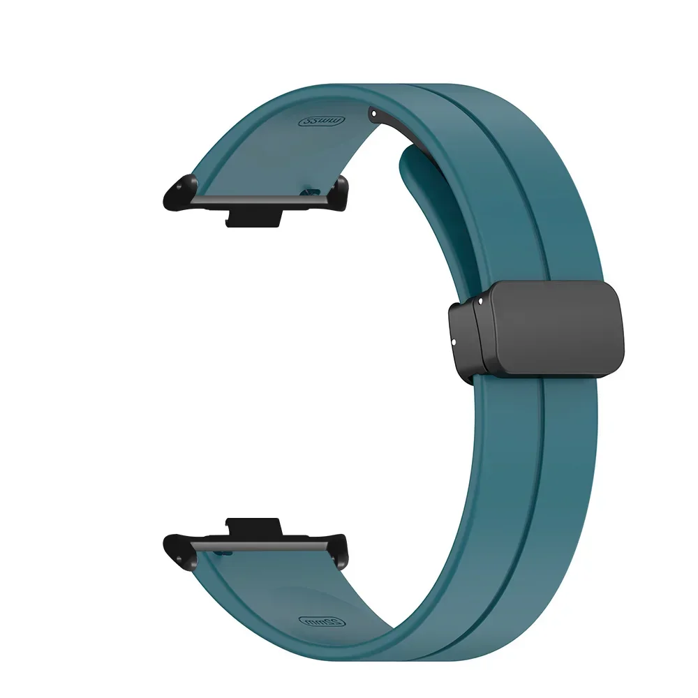 Silicone Magnetic Wristband for Smartwatch Replacement Strap