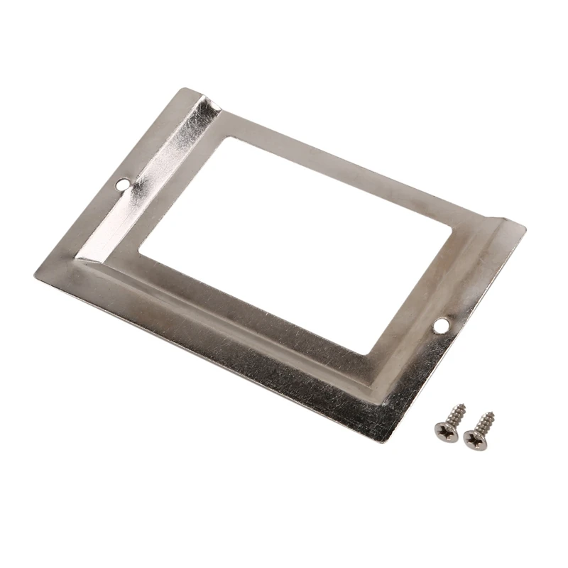 

Post Office Library File Drawer Metal Tag Label Holder, Silver Tone, 40 Pieces