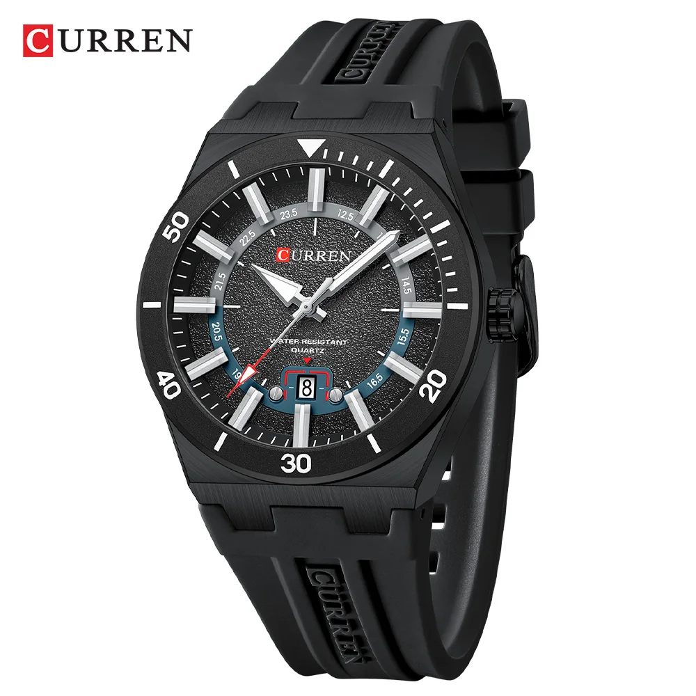 Mens Watches Analog Quartz Sports Unisex 30M Waterproof Watch for Men Military Time with Second Hand Glowing Easy to Read Dial - 3