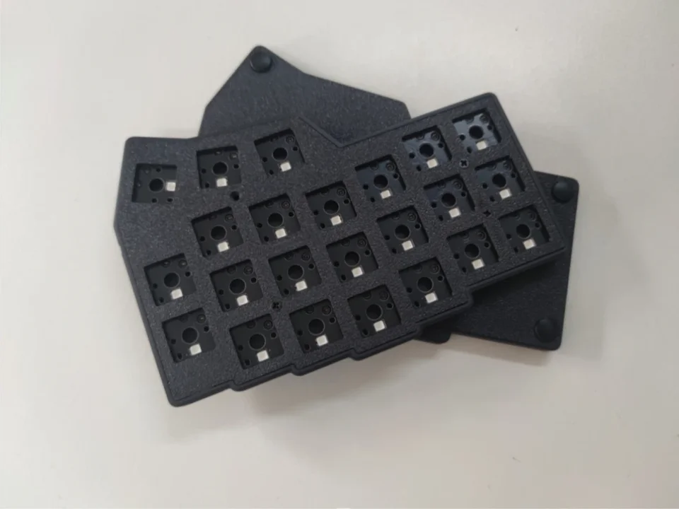 Corne V4.1 Choc 로우 프로파일 분할 키보드 키트, 사용자 정의 유선 단일 모드 분할 경적 키보드, Choc v1/v2 게임 액세서리 호환